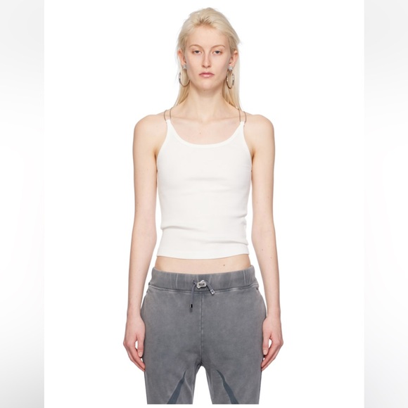 DION LEE
White Wire Strap Tank Top - Picture 1 of 6